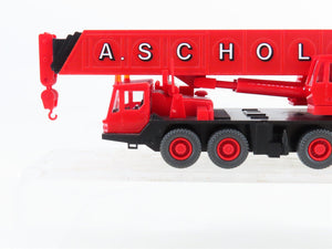 HO 1/87 Scale Wiking 632 Ascholpp Mobile Telescopic Crane