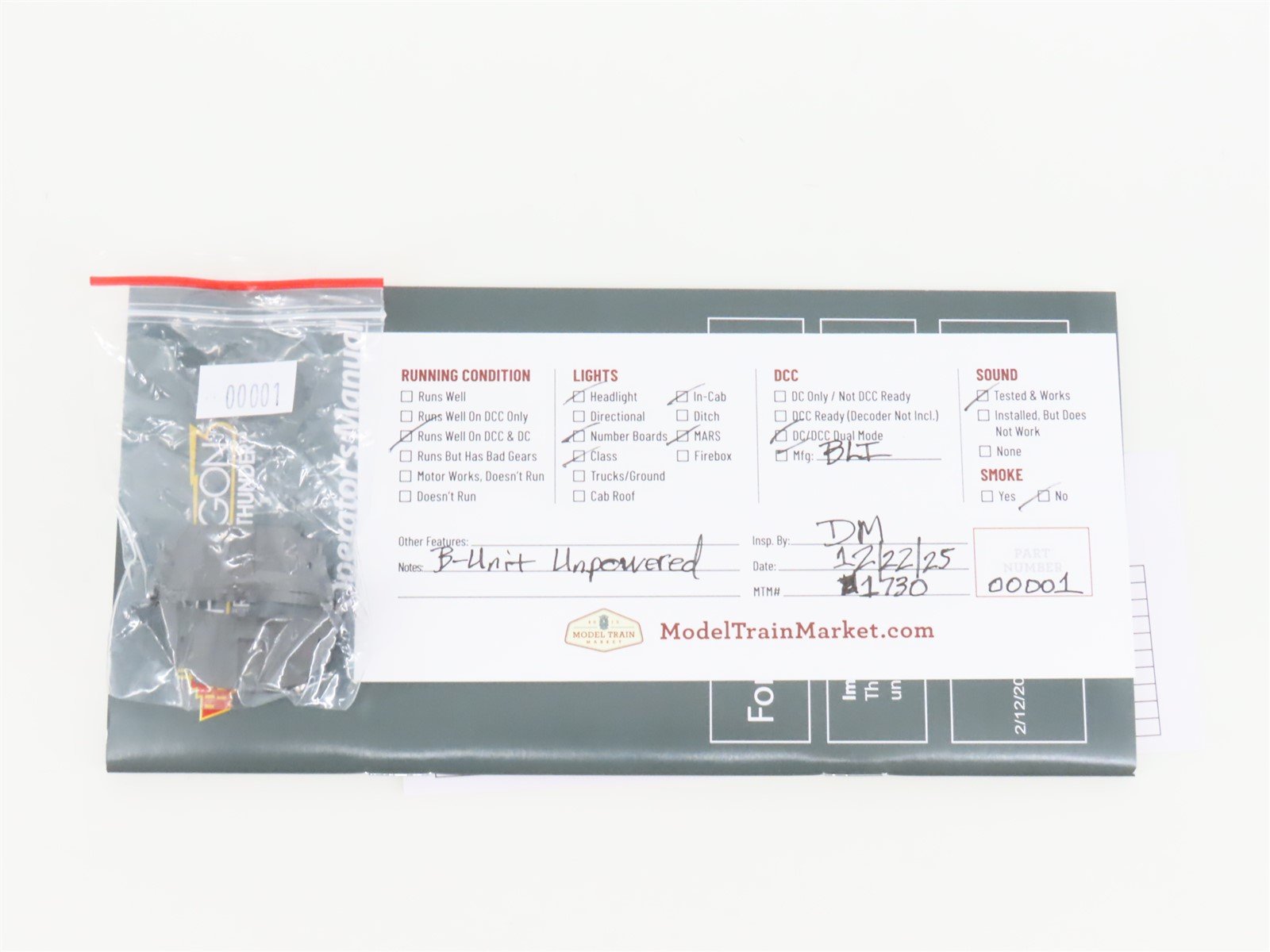 HO Broadway Limited BLI 4824 SP 