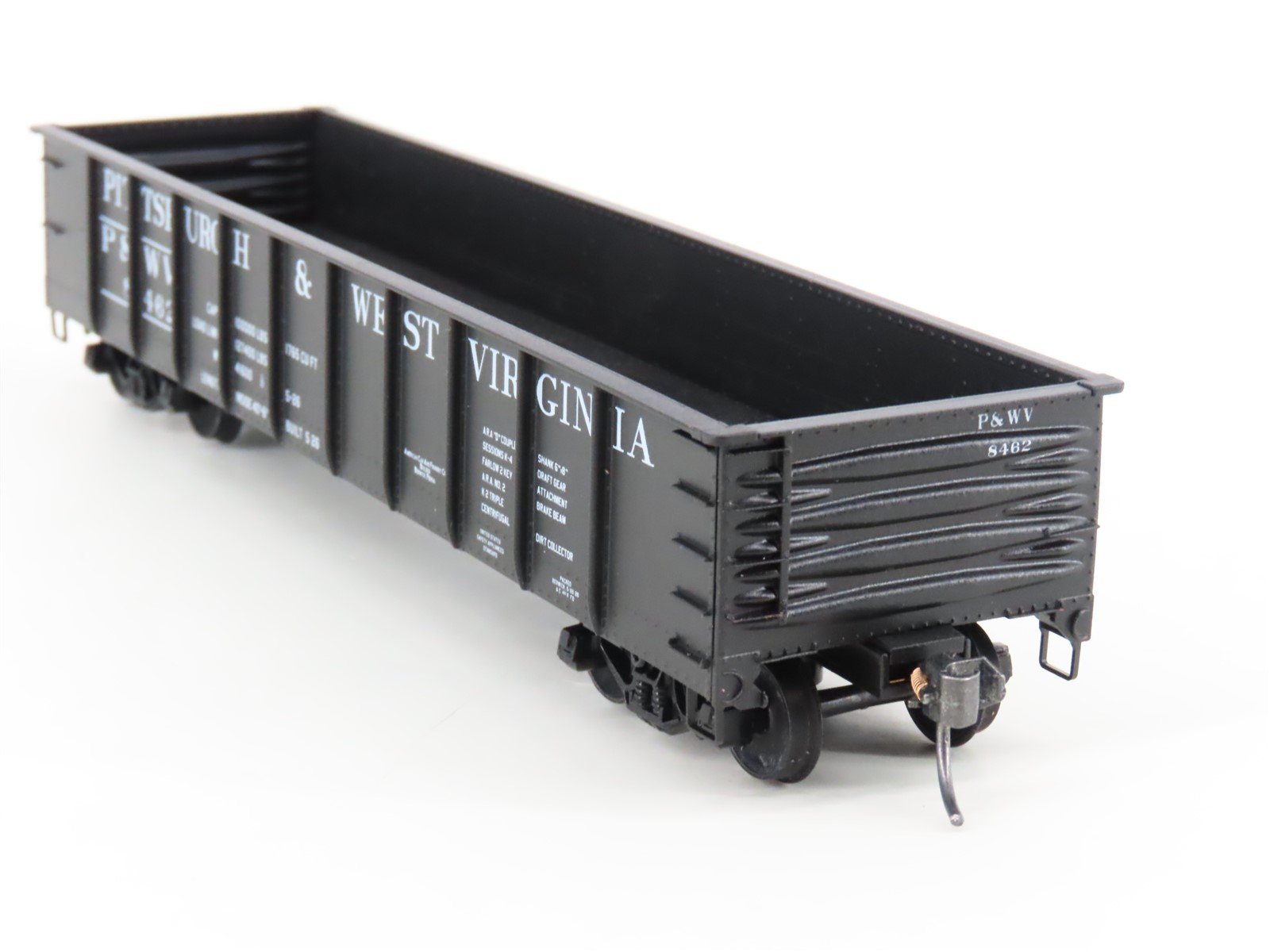 HO Accurail 3770 P&WV Pittsburgh & West Virginia 41' Gondola #8462 - Upgraded