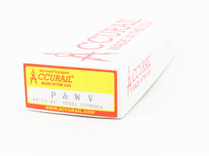 HO Accurail 3770 P&WV Pittsburgh & West Virginia 41' Gondola #8462 - Upgraded