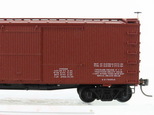 HO Scale Accurail 13061 B&A Boston & Albany 36' Wood Box Car #39608 - Upgraded