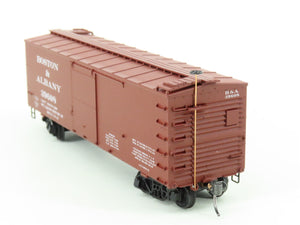 HO Scale Accurail 13061 B&A Boston & Albany 36' Wood Box Car #39608 - Upgraded