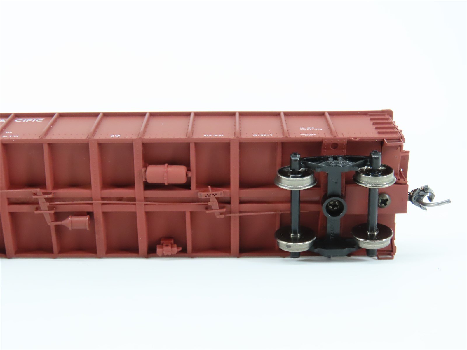 HO Scale Accurail 3742 UP Union Pacific AAR 41' Steel Gondola #63058 - Upgraded