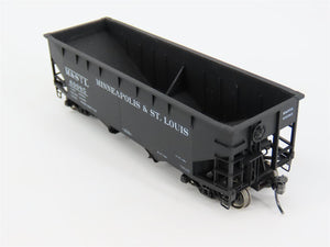 HO Scale Accurail 7720 M&StL Minneapois & St. Louis 2-Bay Hopper #60085