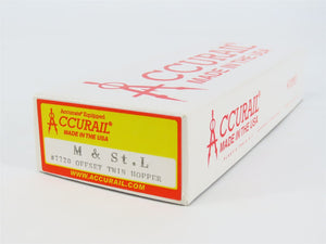 HO Scale Accurail 7720 M&StL Minneapois & St. Louis 2-Bay Hopper #60085