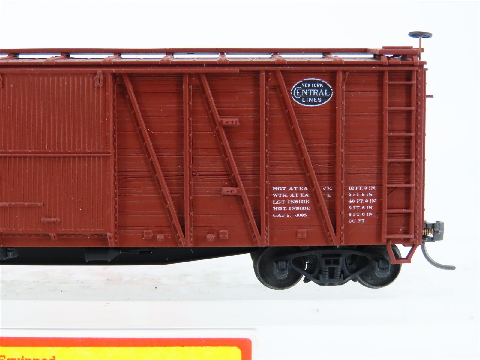 HO Accurail 4120 MCRR / NYC Michigan Central 40' Wood Box Car #80674 - Upgraded