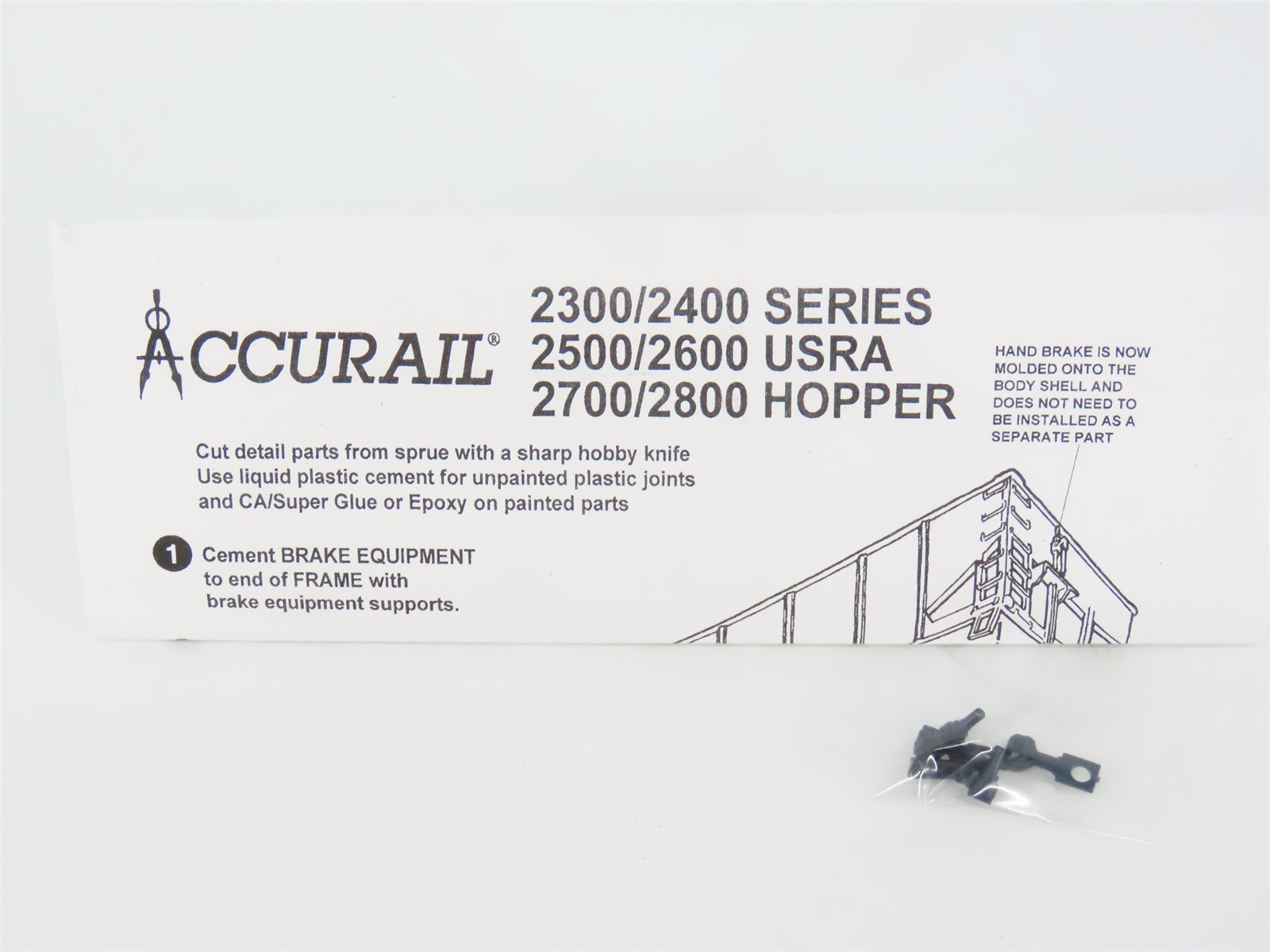 HO Accurail 2722 CG Central of Georgia 2-Bay Wood-Side Hopper #21754 - Upgraded