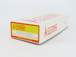 HO Scale Accurail 41041 NW Norfolk & Western 40' Wood Box Car #120147 - Upgraded