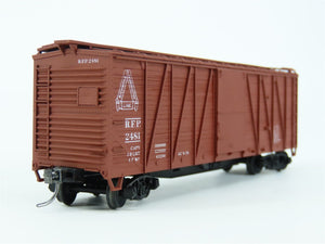 HO Scale Accurail 4324 RF&P 40' Outside-Braced Wood Box Car #2481 - Upgraded