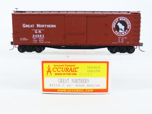 HO Scale Accurail 8110.3 GN Great Northern 40' Wood Box Car #24683 - Upgraded