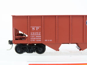 HO Accurail 2514.2 SP Southern Pacific 2-Bay Hopper #13152 w/ Load - Upgraded