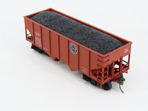 HO Accurail 2514.2 SP Southern Pacific 2-Bay Hopper #13152 w/ Load - Upgraded