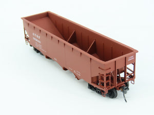 HO Scale Accurail 7501.1 ATSF Santa Fe 3-Bay Offset Hopper #183649 - Upgraded