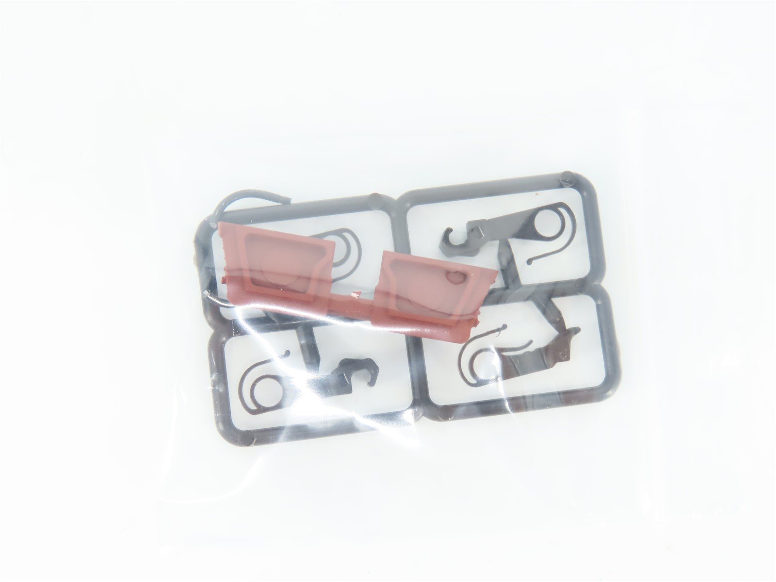 HO Scale Accurail 7501.1 ATSF Santa Fe 3-Bay Offset Hopper #183649 - Upgraded