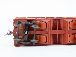 HO Scale Accurail 2501 ATSF Santa Fe 2-Bay Hopper #180379 w/ Load - Upgraded