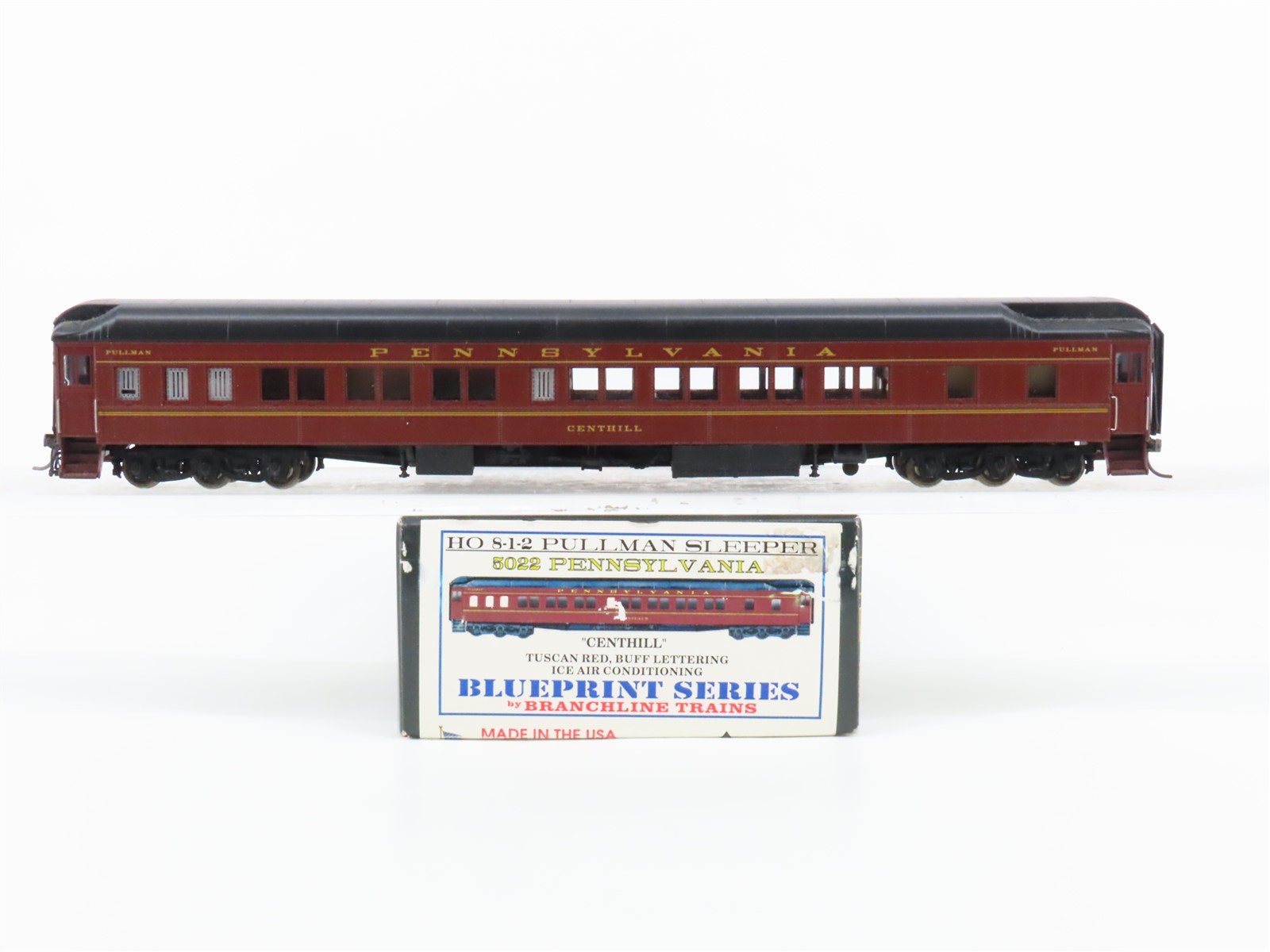 HO Scale Branchline 5022 PRR Pennsylvania 8-1-2 Sleeper Passenger Car 