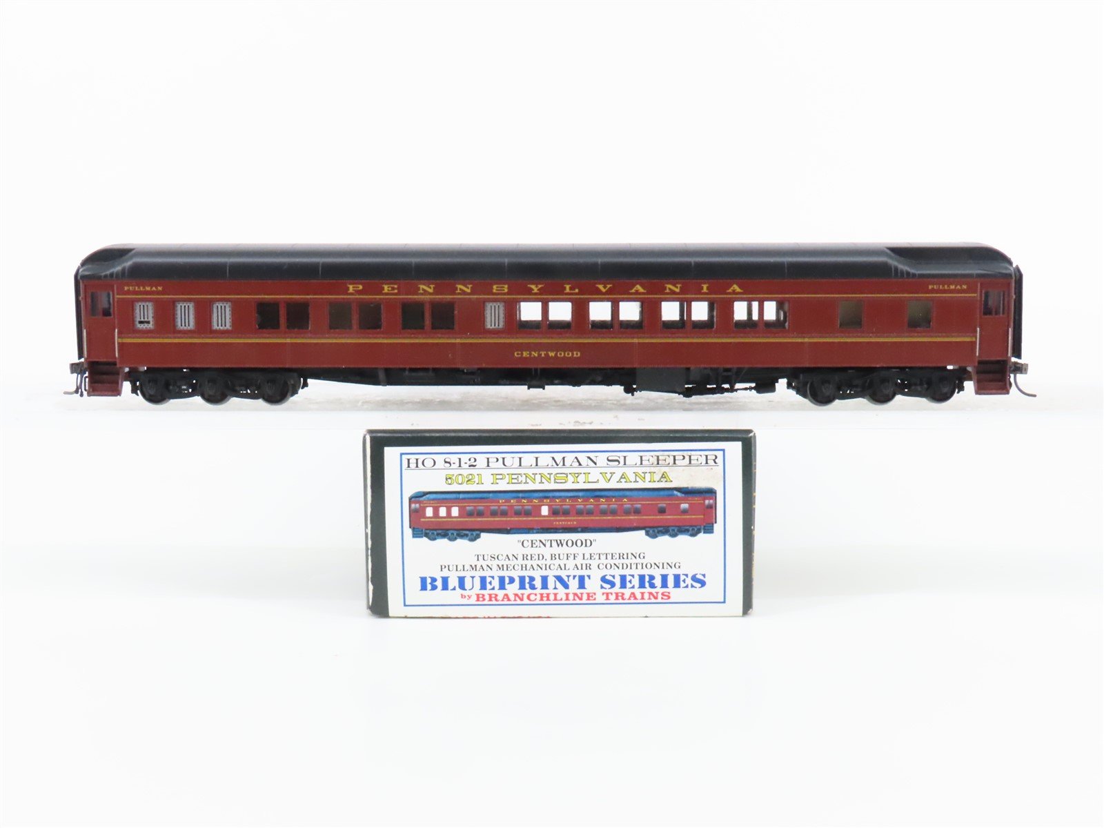 HO Branchline 5021 PRR Pennsylvania 8-1-2 Sleeper Passenger Car 