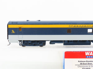 HO Scale Walthers 932-6829 C&O Railway 48-Seat Diner Passenger Car