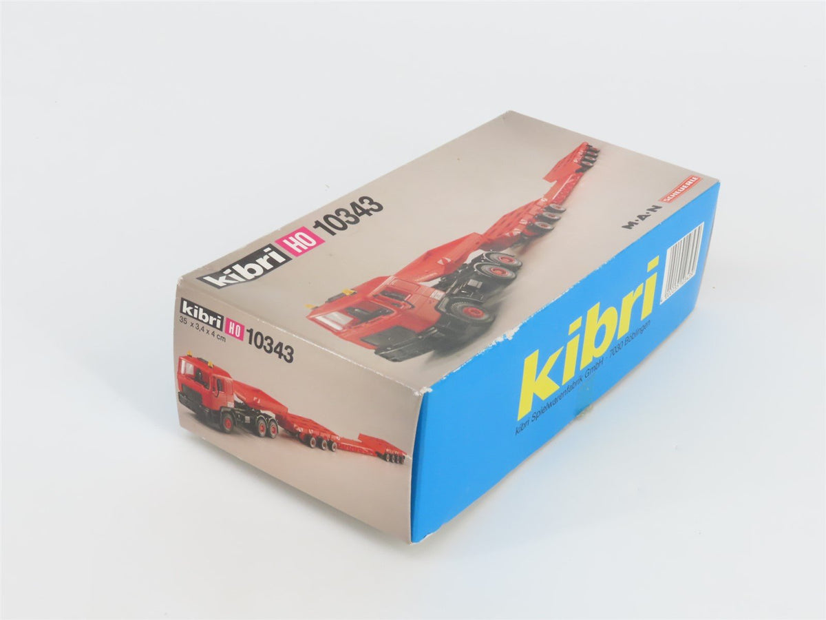 HO 1/87 Scale Kibri 10343 MAN Heavy Tractor w/Heavy Duty Low