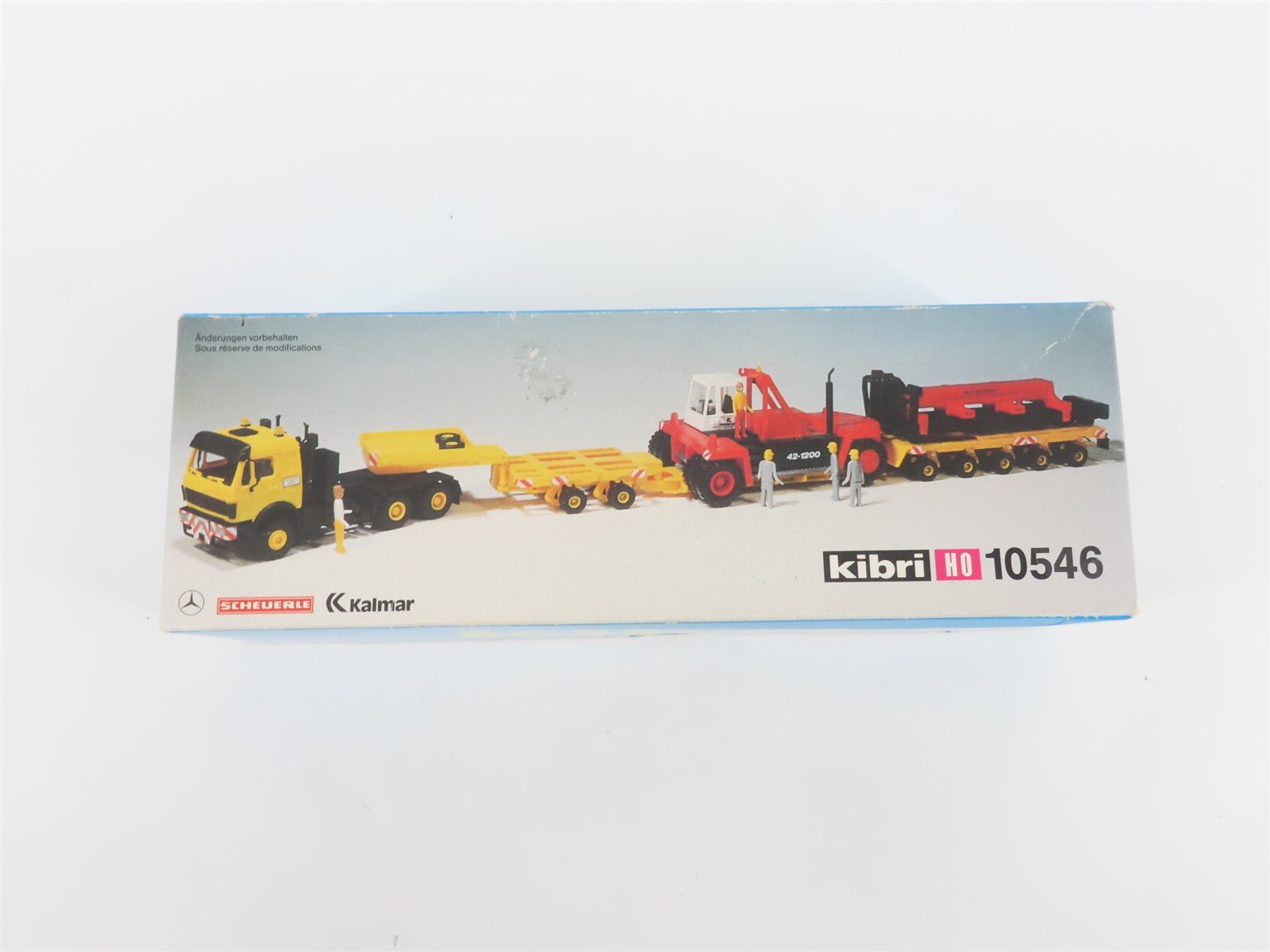 HO 1/87 Scale Kibri 10546 Kalmar Heavy Duty Transport Truck Kit