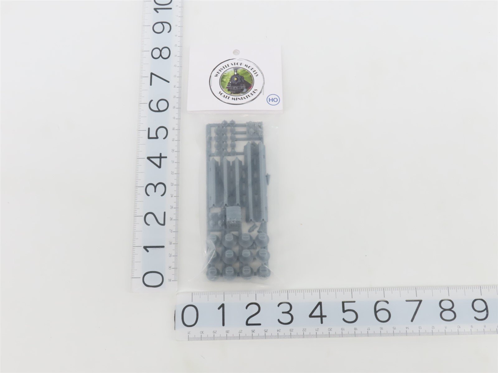 HO Scale Whistle Stop Models HO2201 3D Printed Construction Scenery Set