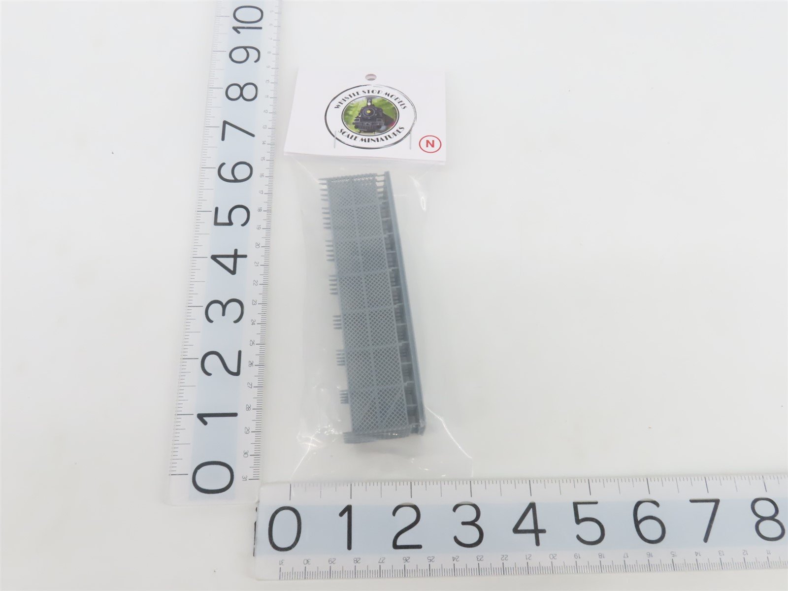 N 1/160 Scale Whistle Stop Models N2001 3D Printed 12ft Chainlink Fence Scenery