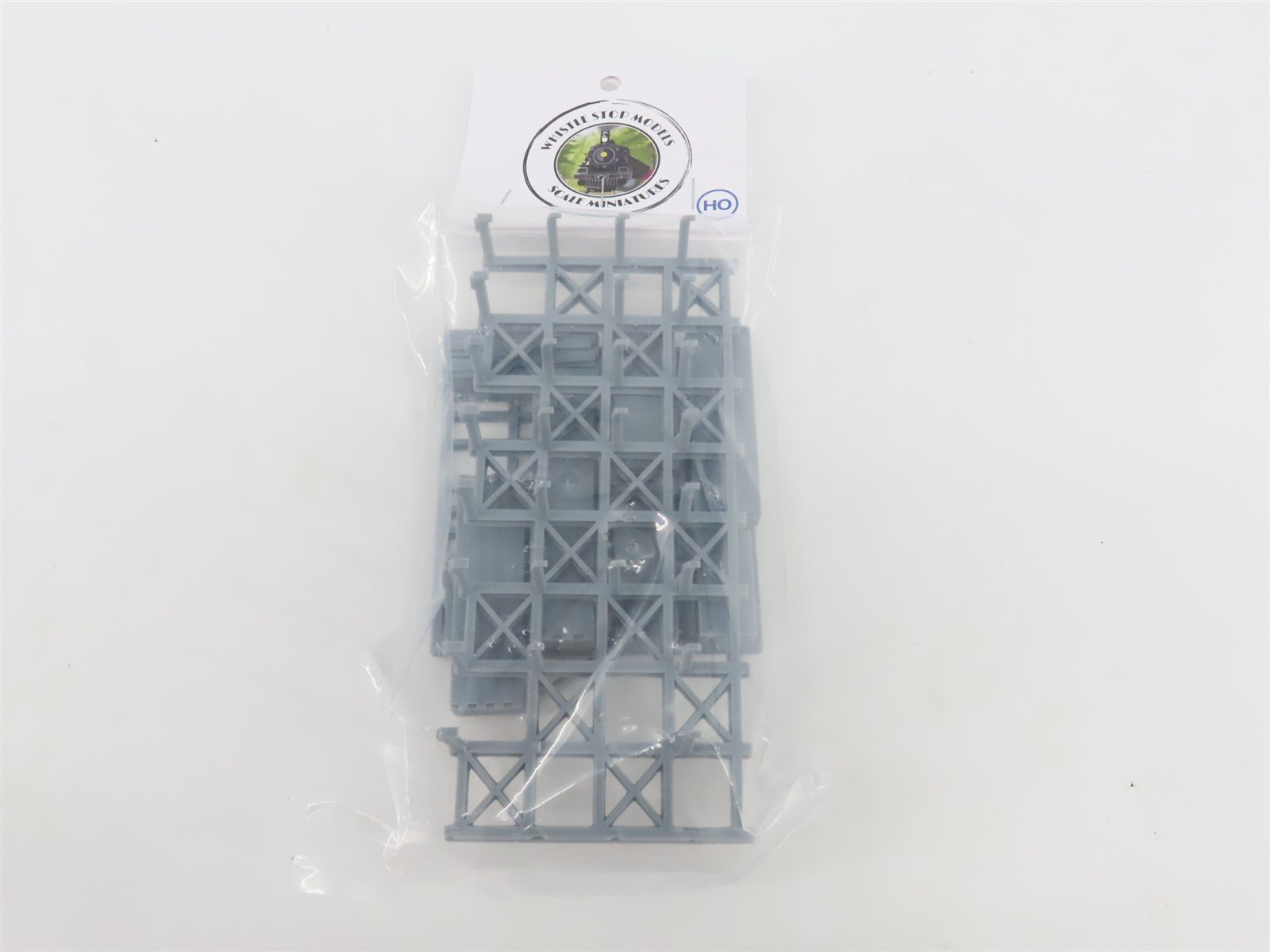 HO Scale Whistle Stop Models HO6510 3D Printed Modern Lumber Rack Scenery