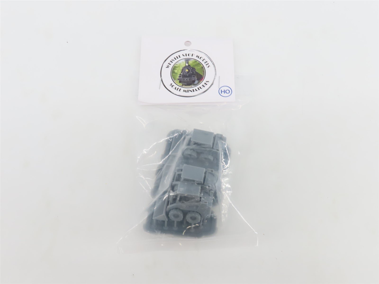 HO Scale Whistle Stop Models HO9006 3D Printed Skid Loaders Scenery 3-Pack
