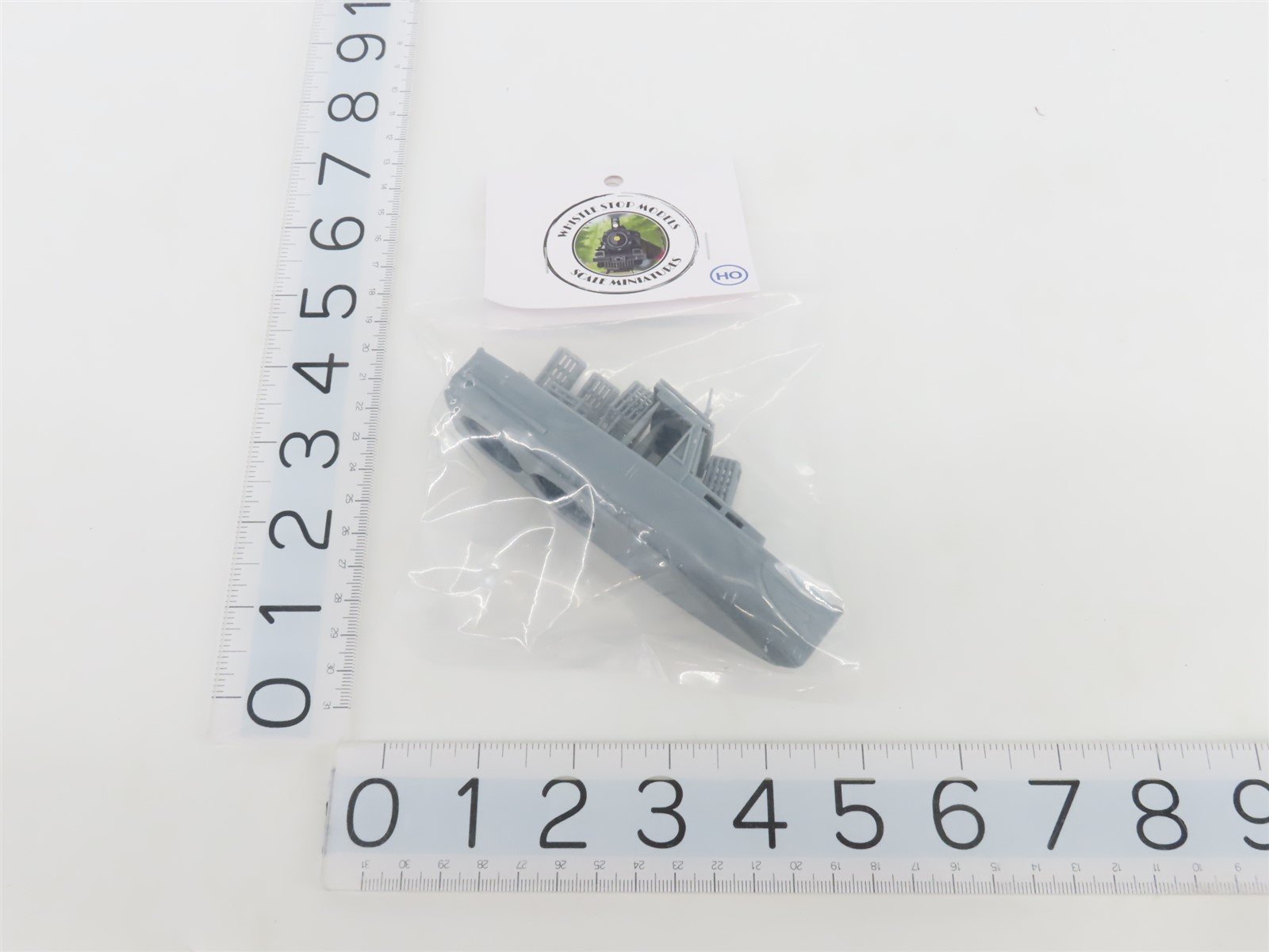 HO Scale Whistle Stop Models HO1008 3D Printed Lobster Boat & Traps Scenery