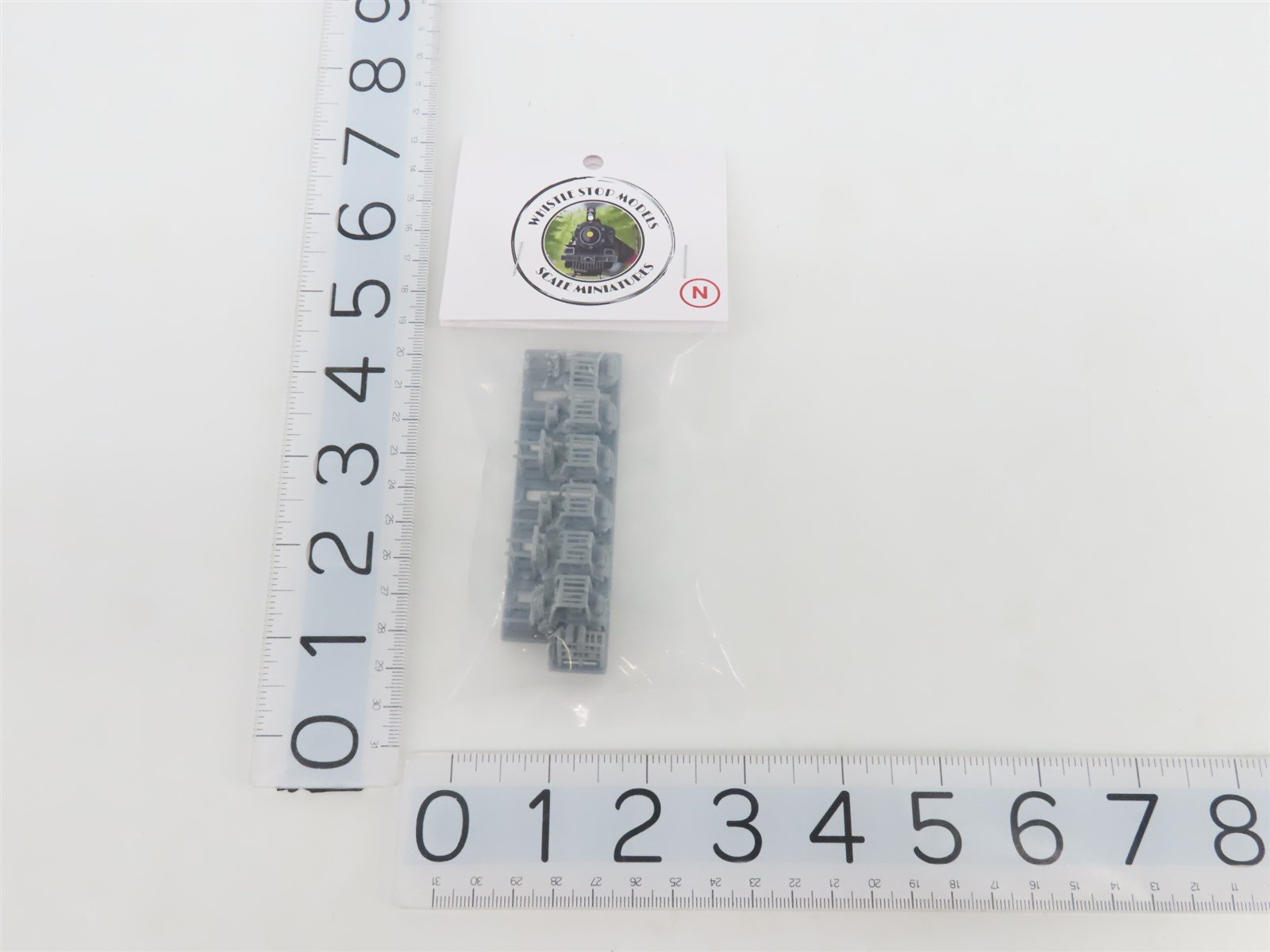 N 1/160 Scale Whistle Stop Models 3D Printed Forklift Scenery 6-Pack