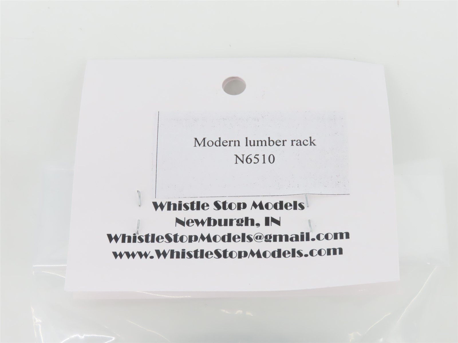 N 1/160 Scale Whistle Stop Models N6510 3D Printed Modern Lumber Rack Scenery