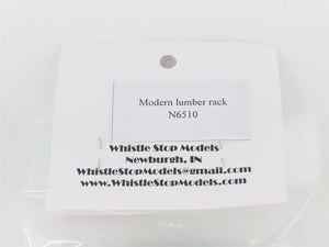 N 1/160 Scale Whistle Stop Models N6510 3D Printed Modern Lumber Rack Scenery