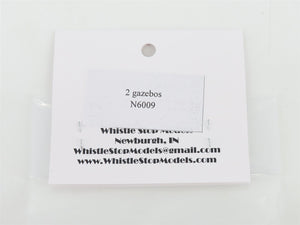 N 1/160 Scale Whistle Stop Models N6009 3D Printed Gazebos Scenery 2-Pack