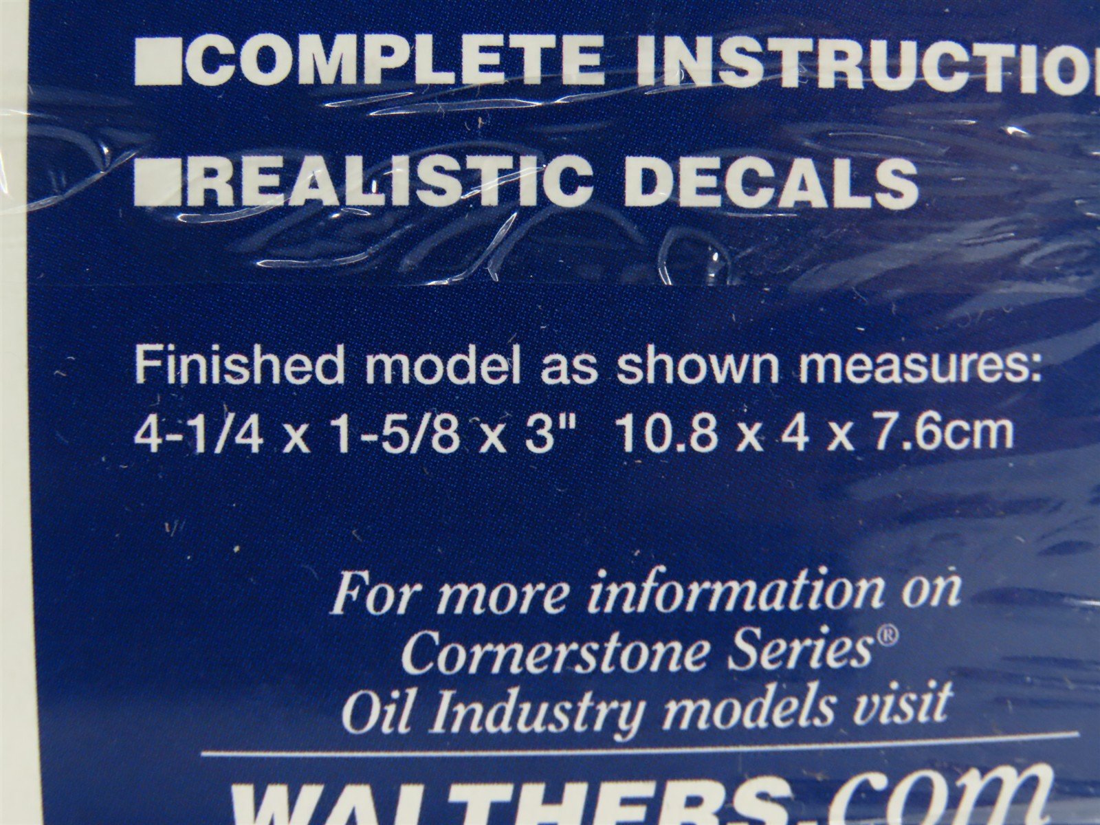 HO 1/87 Scale Walthers Cornerstone Kit #933-3170 Oil Pump - Sealed