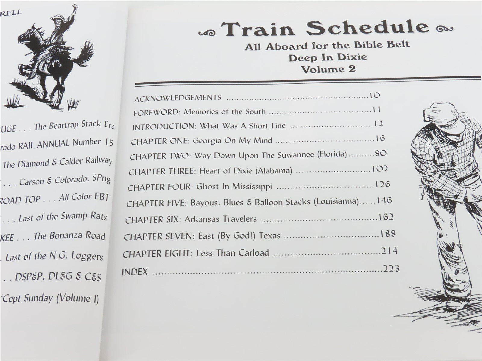 Slow Trains Down South Deep In Dixie Vol. 1 by Mallory Hope Ferrell ©2006