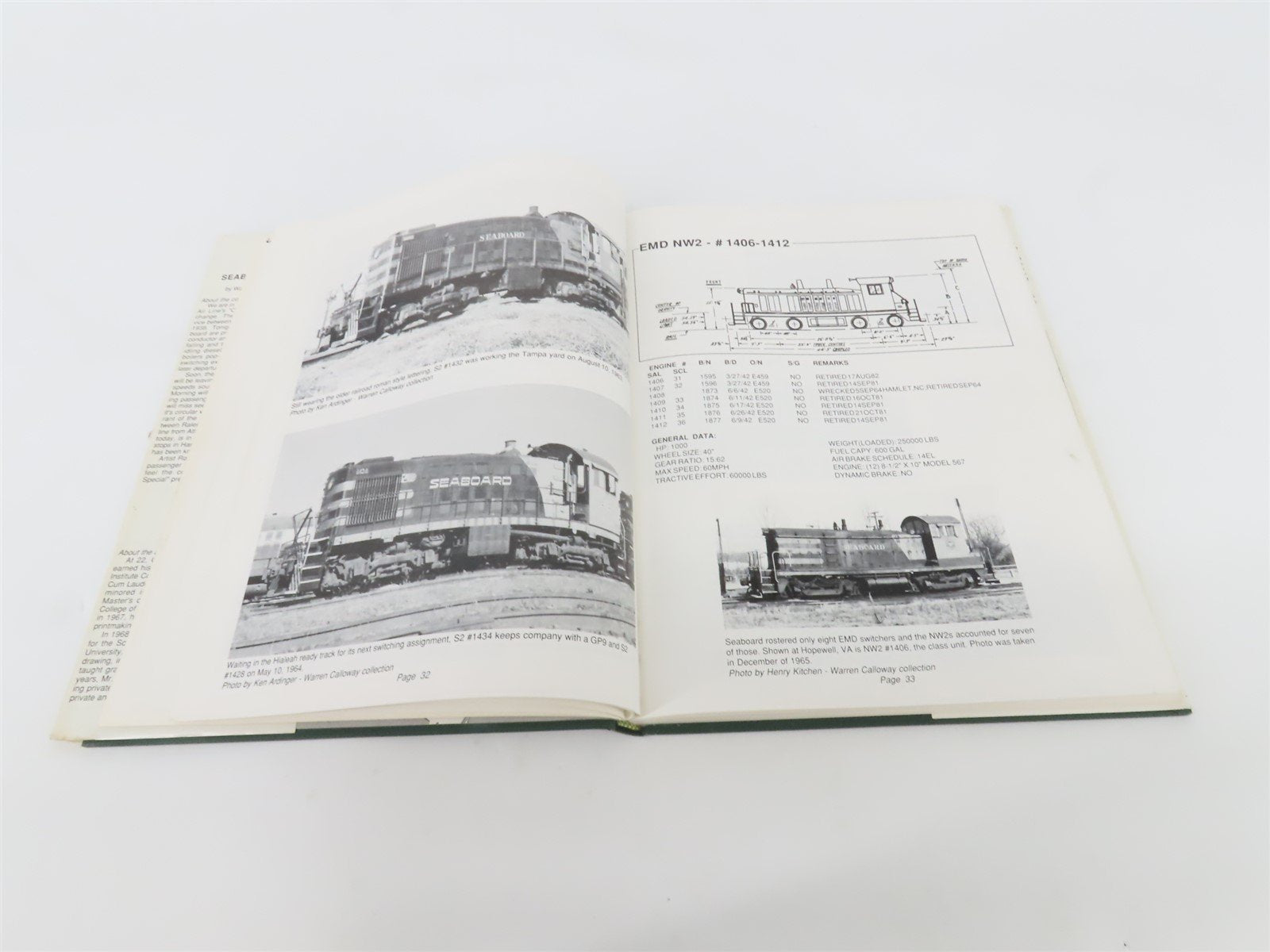 Seaboard Air Line Motive Power by Warren L. Calloway & Paul K. Withers ©1997