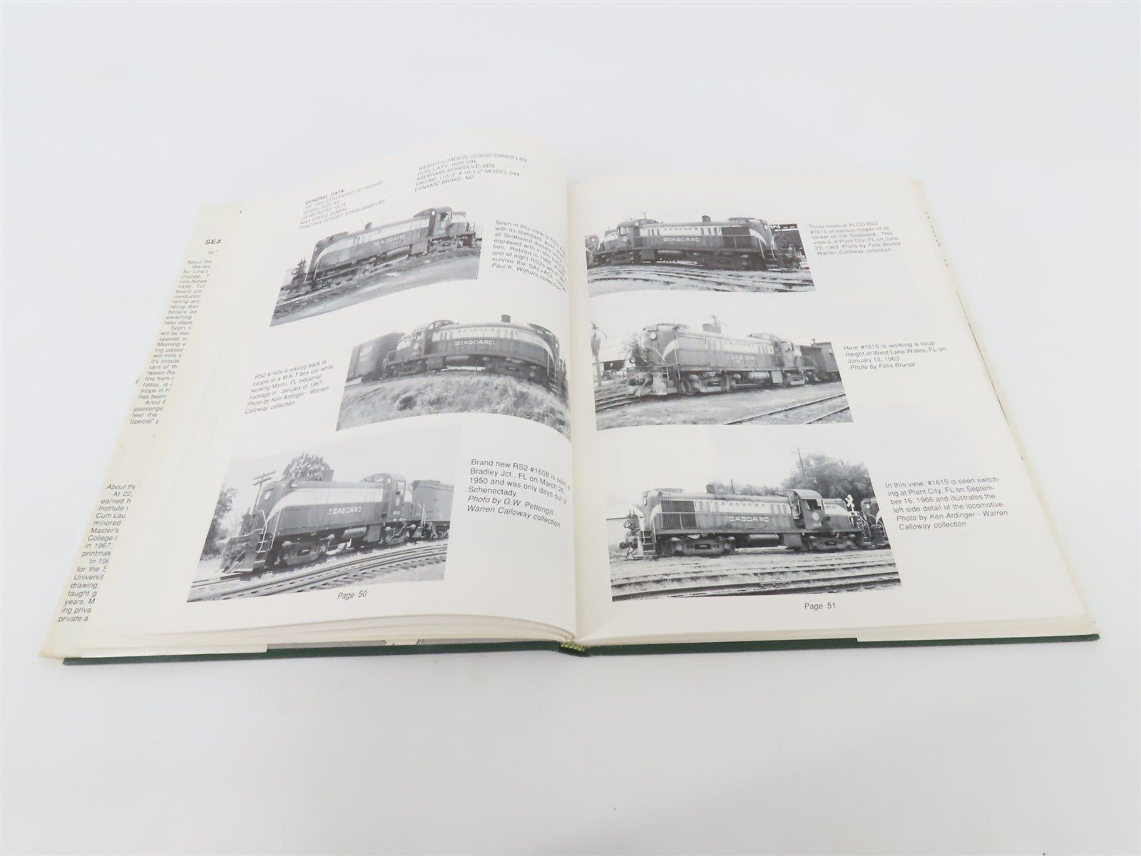 Seaboard Air Line Motive Power by Warren L. Calloway & Paul K. Withers ©1997