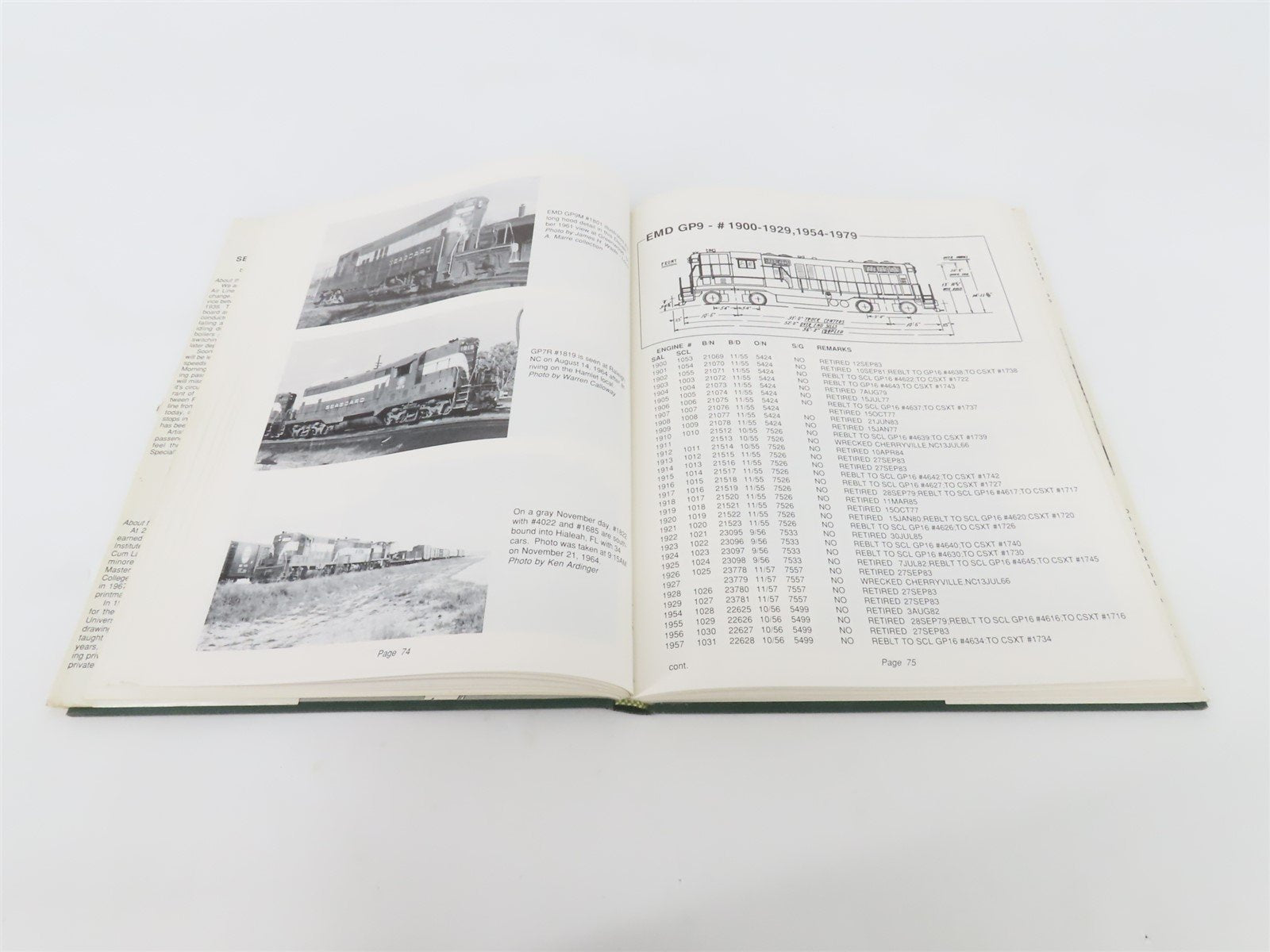 Seaboard Air Line Motive Power by Warren L. Calloway & Paul K. Withers ©1997