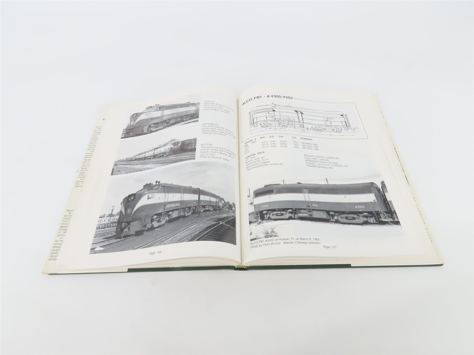 Seaboard Air Line Motive Power by Warren L. Calloway & Paul K. Withers ©1997