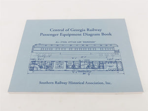 Central of Georgia Passenger Equipment Diagram Book by Eichelberger ©1995