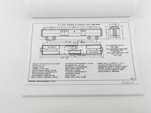 Central of Georgia Passenger Equipment Diagram Book by Eichelberger ©1995