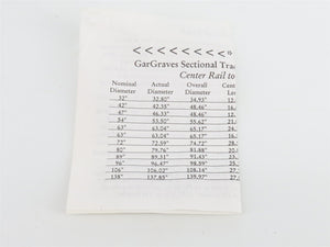 O Gauge 3-Rail GarGraves 54-101S 54