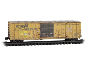 N Scale Micro-Trains MTL 02544445 SBD/ex-Railbox 50' Box Car #141573 - Weathered