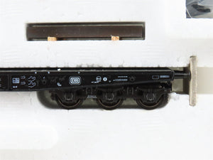 HO Scale Marklin 48664 DB Deutsche Bahn Steel Slab Heavy Duty Flatcar 2-Pack