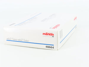 HO Scale Marklin 48664 DB Deutsche Bahn Steel Slab Heavy Duty Flatcar 2-Pack