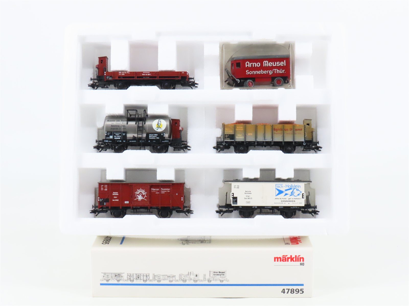 HO Scale Marklin 47895 DR Deutsche Reichsbahn 650 Years of Sonneberg 5-Car Set