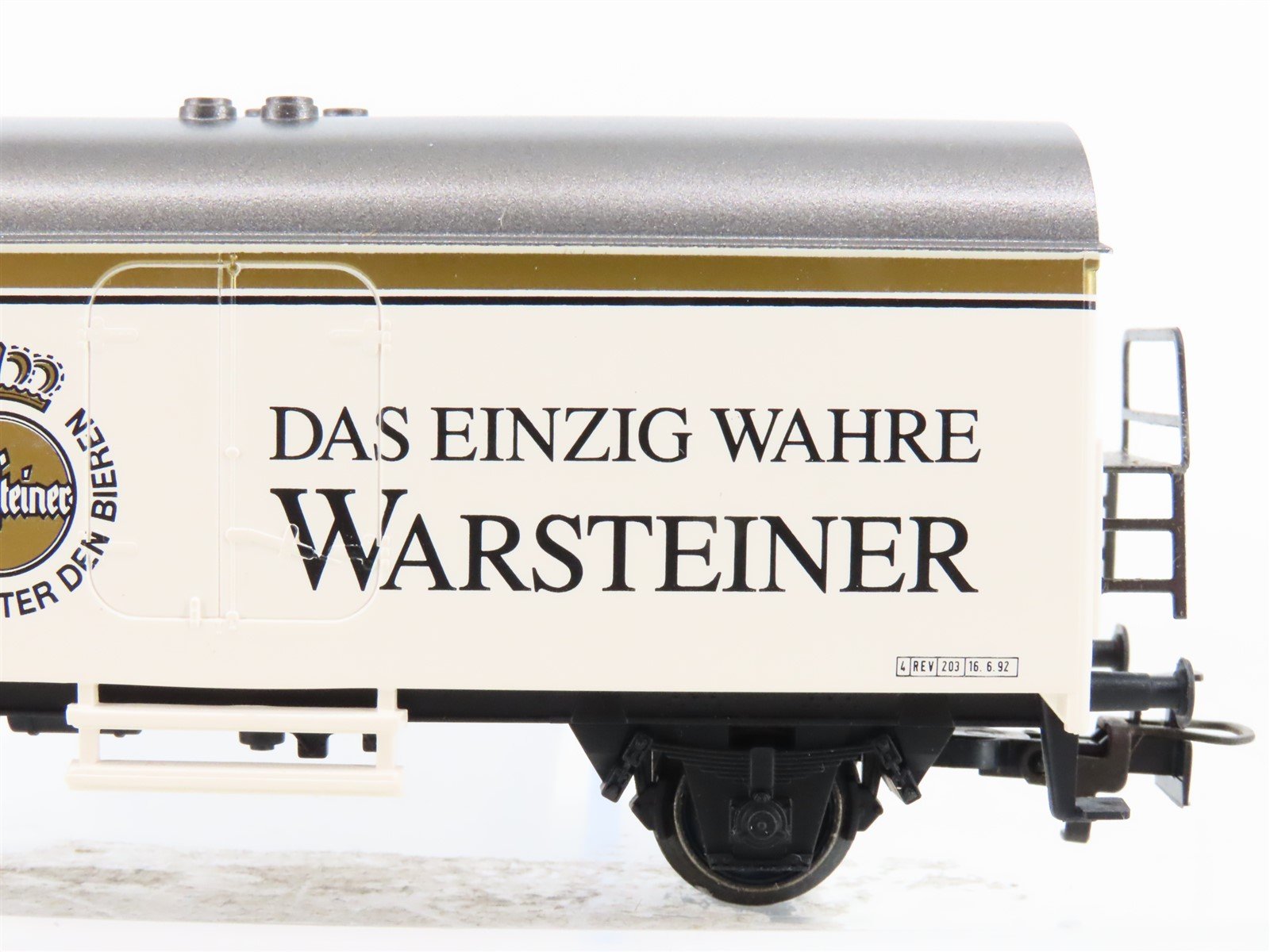 HO Scale Marklin 4417 Warsteiner Das Einzig Wahre Beer Car #8162108-5