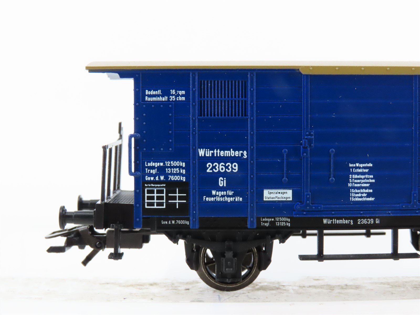 HO Scale Marklin 48851 Wurttemberg Boxcar #23639