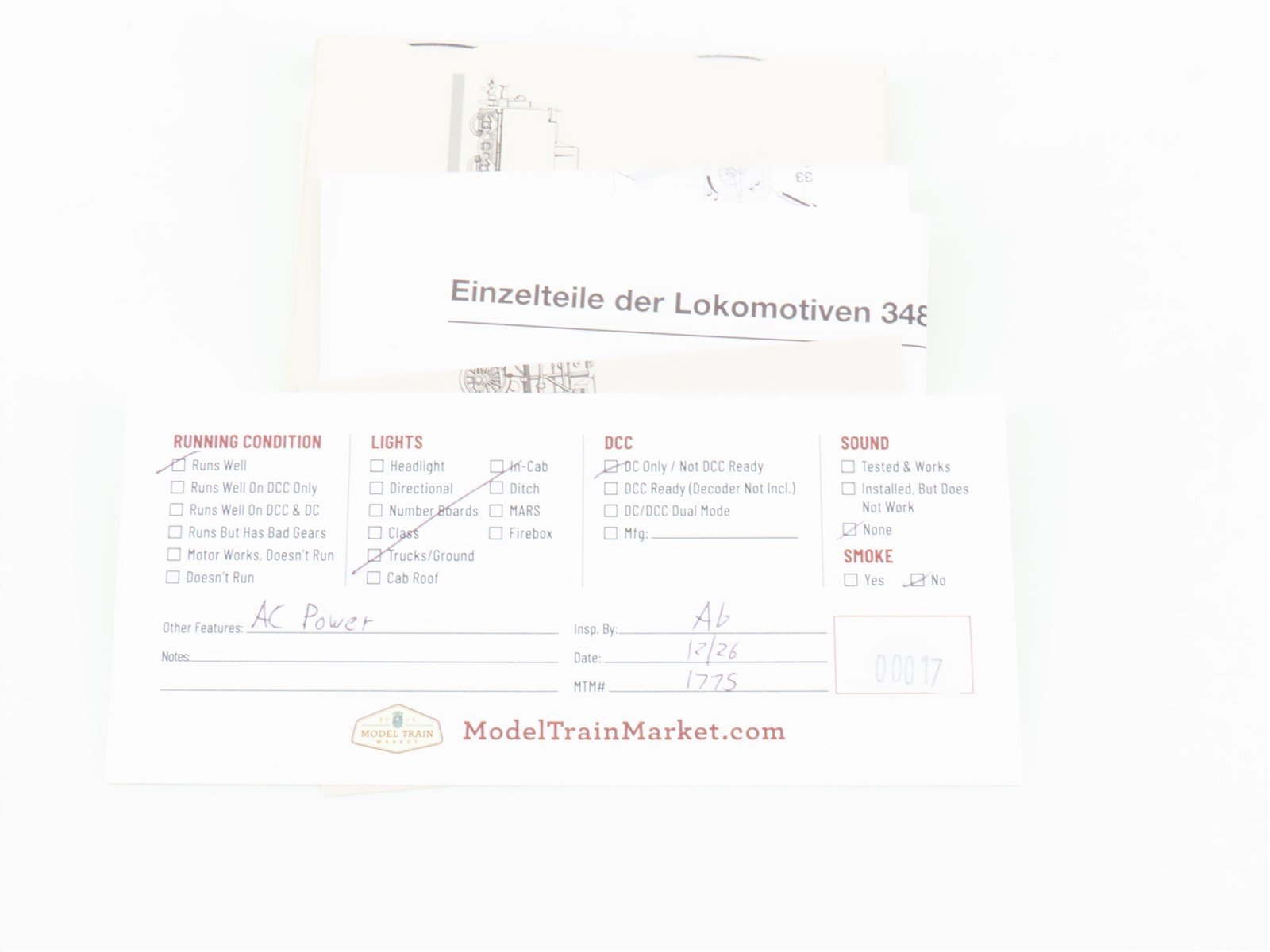 HO Scale Marklin 37880 DB Deutsche Bahn 2-10-0 Steam Locomotive #534-6