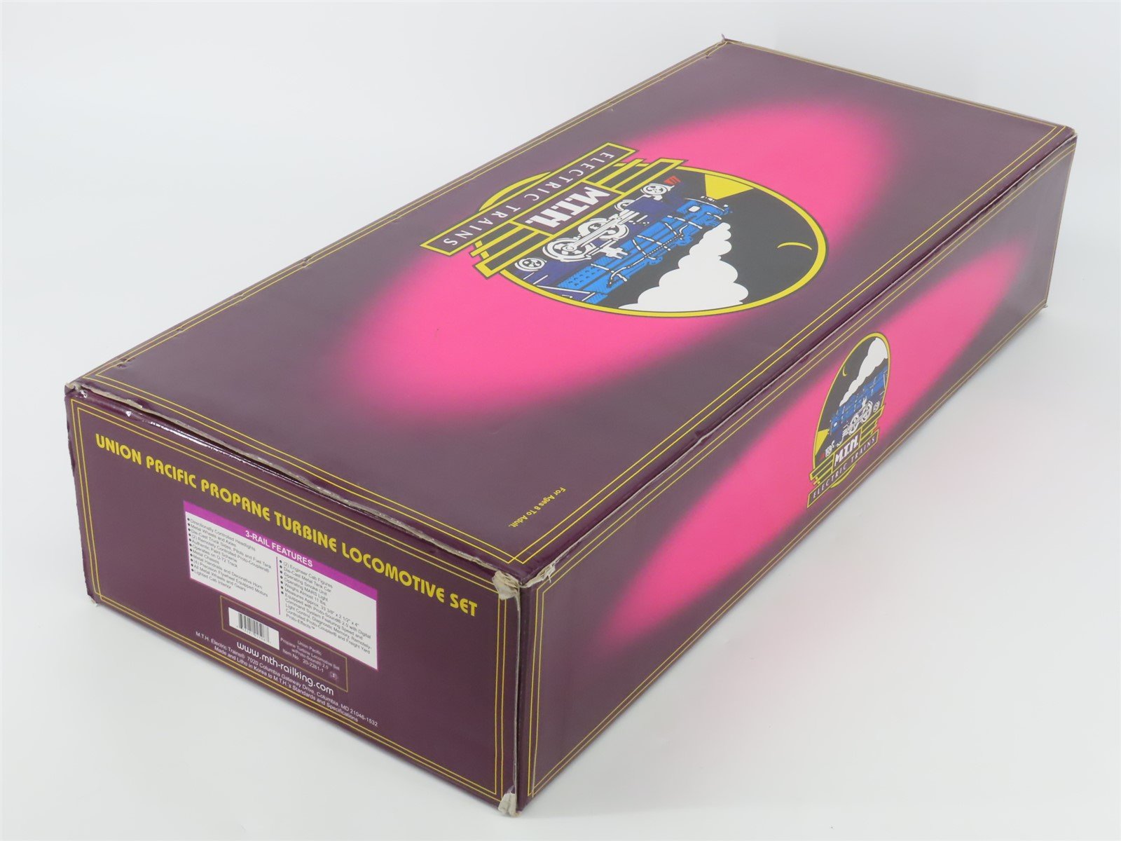 O Gauge 3-Rail MTH 20-2261-1 UP Propane Turbine #57 & Tender - ProtoSound2